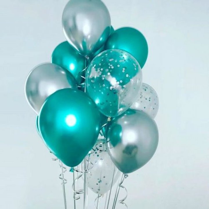 Фонтан шаров "Изумрудный" в Астрахани