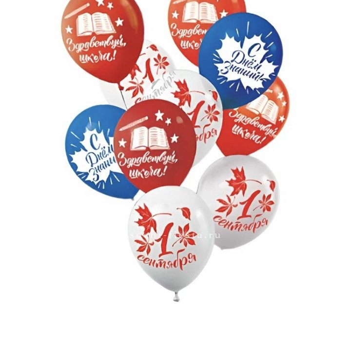 Воздушный шар на день знаний в Астрахани