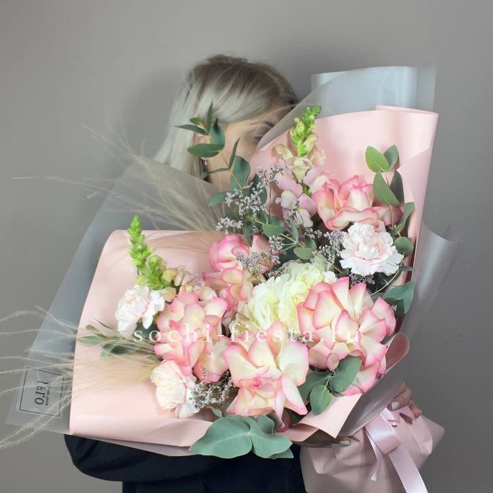  Букет  "Закат для неё" в Астрахани