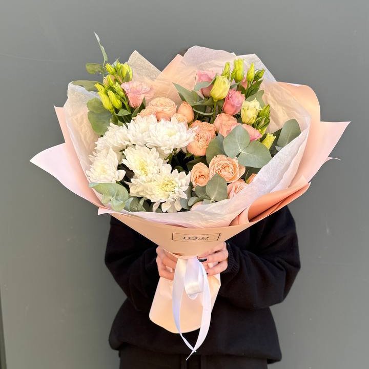 Букет "Персиковая нежность" в Астрахани