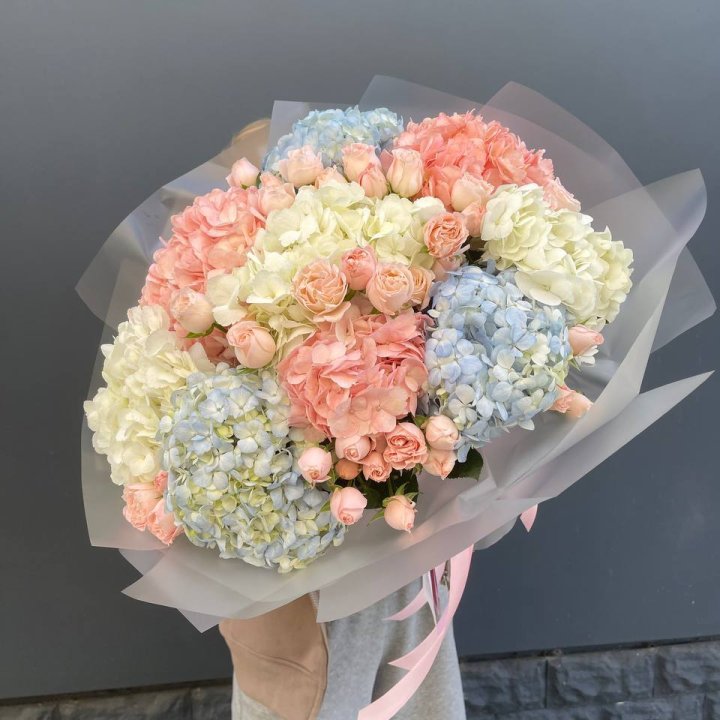 Дуо гортензии и бомбастик в Астрахани