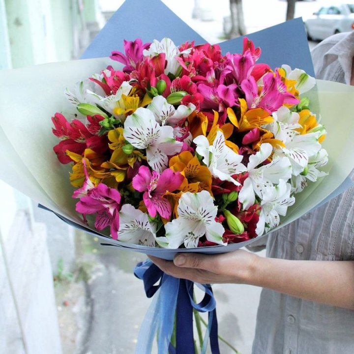 Микс альстромерий в Астрахани