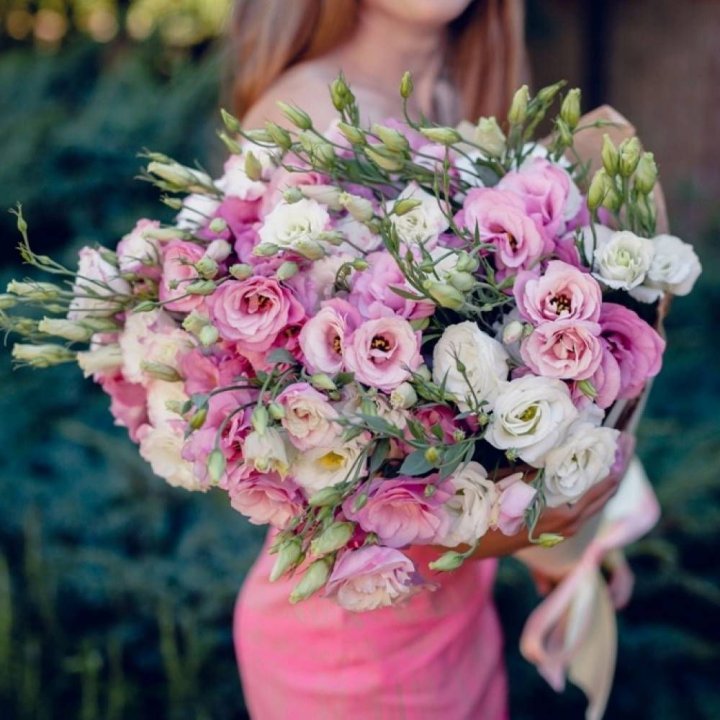 Букет эустом №1  в Астрахани