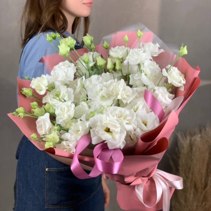 Букет эустом "Пудра" в Астрахани