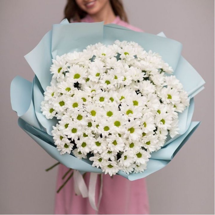  Букет хризантем "Бон-бон" в Астрахани