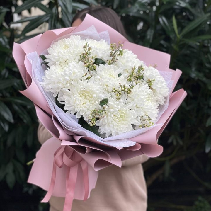 Букет хризантем №1 в Астрахани