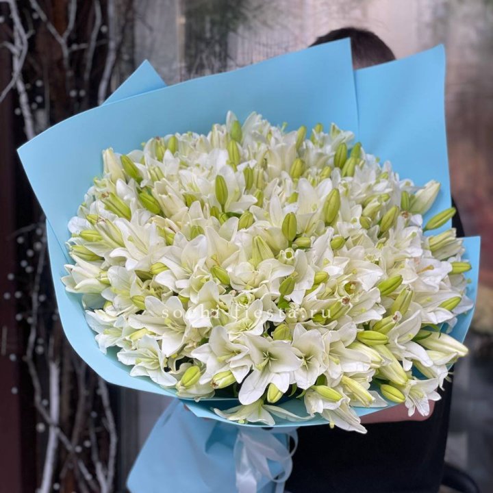 51 лилия в оформлении в Астрахани