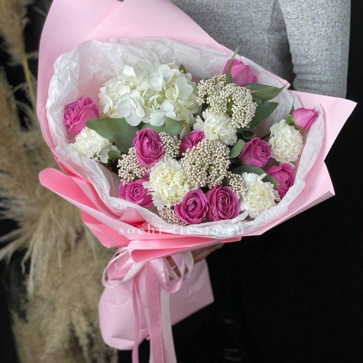 Букет с мисти бабблс №1 в Астрахани