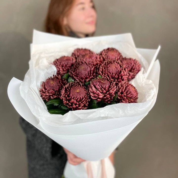 Букет хризантем "Касиопия" в Астрахани