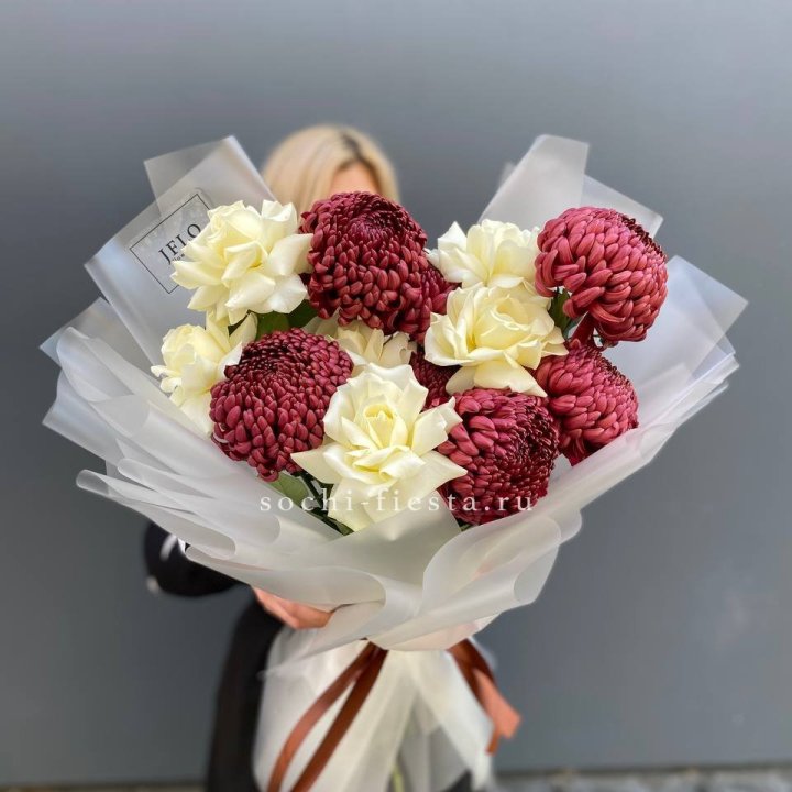 Дуо бигуди и розы в Астрахани