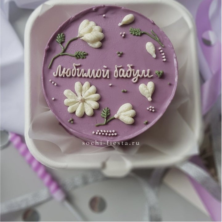 Бенто-торт "Любимой бабуле" в Астрахани
