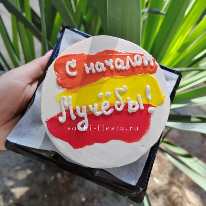 Бенто-торт "С началом учёбы"" в Астрахани