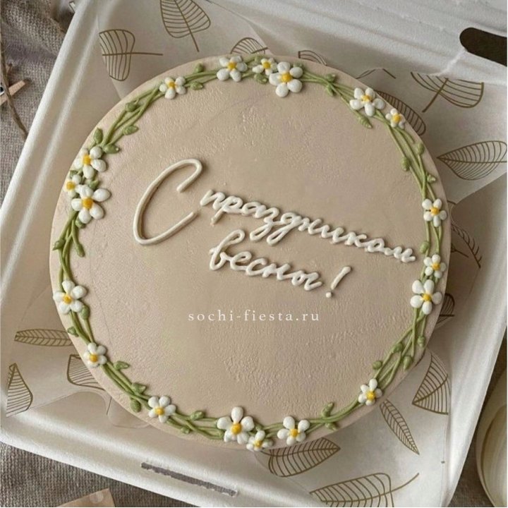 Бенто-торт "C праздником весны!"  в Астрахани