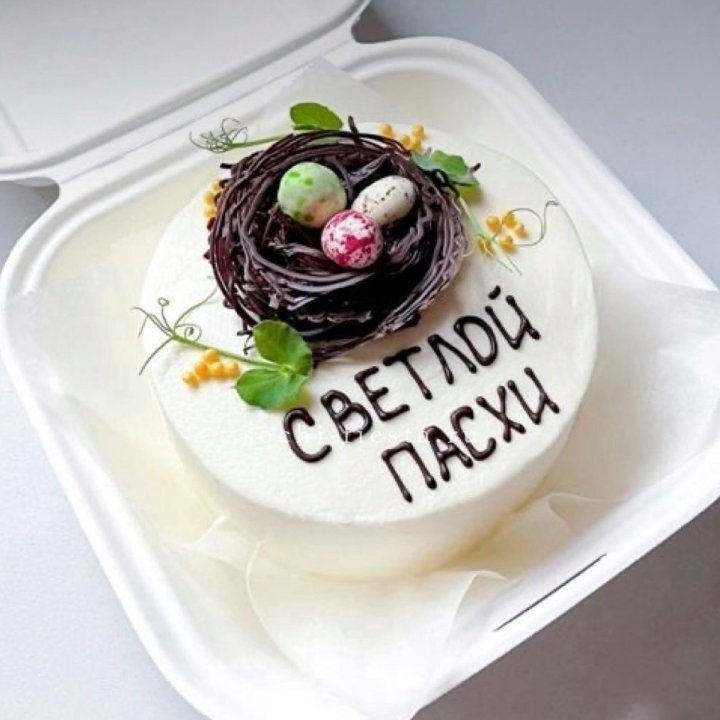 Бенто-торт "Светлой Пасхи" 1 в Астрахани