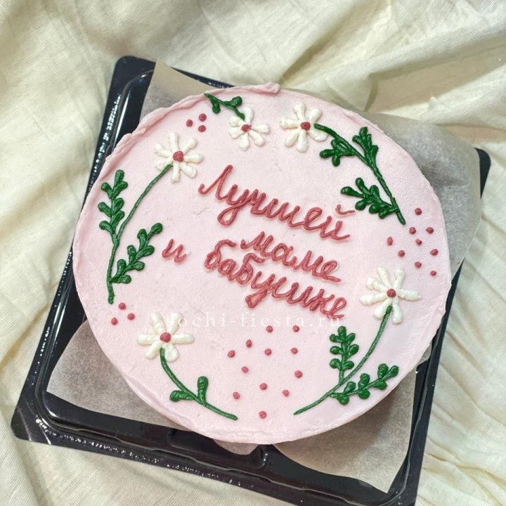 Бенто-торт "Лучшей маме и бабушке"  в Астрахани