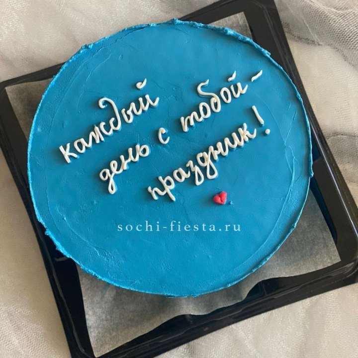 Бенто-торт "Каждый день с тобой праздник"  в Астрахани