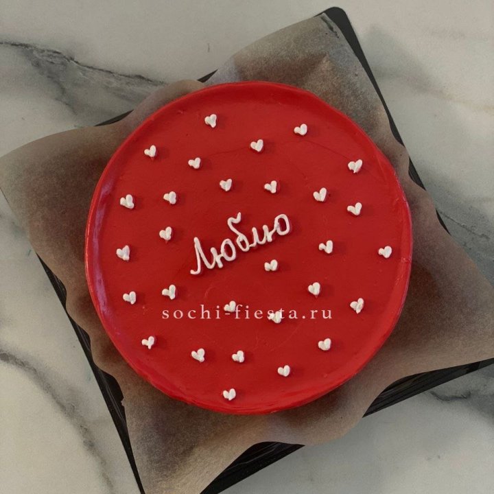 Бенто-торт "Люблю" в Астрахани