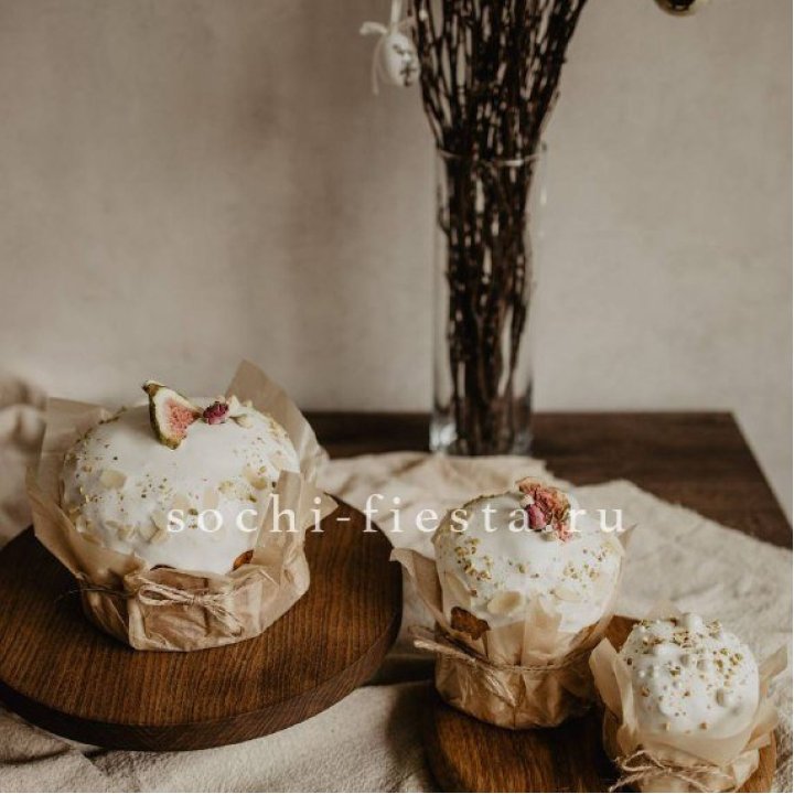 Кулич мини с изюмом в Астрахани