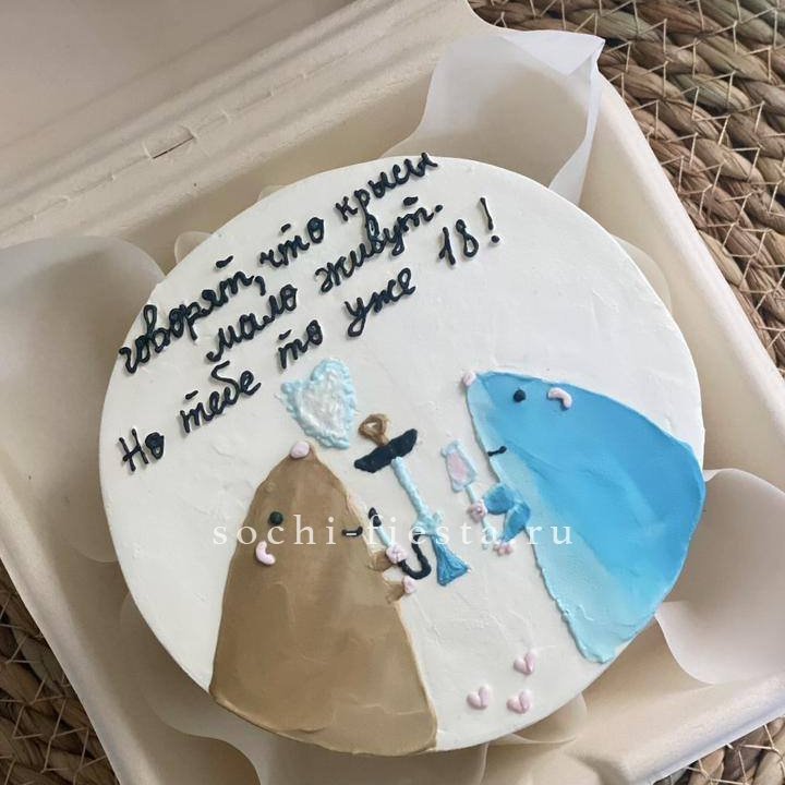 Бенто-торт "Крысы"  в Астрахани