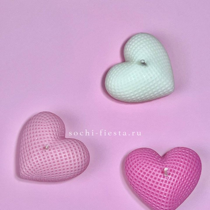 Набор свеч сердец в Астрахани