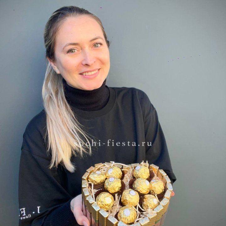 Шоколадный набор Сердце в Астрахани