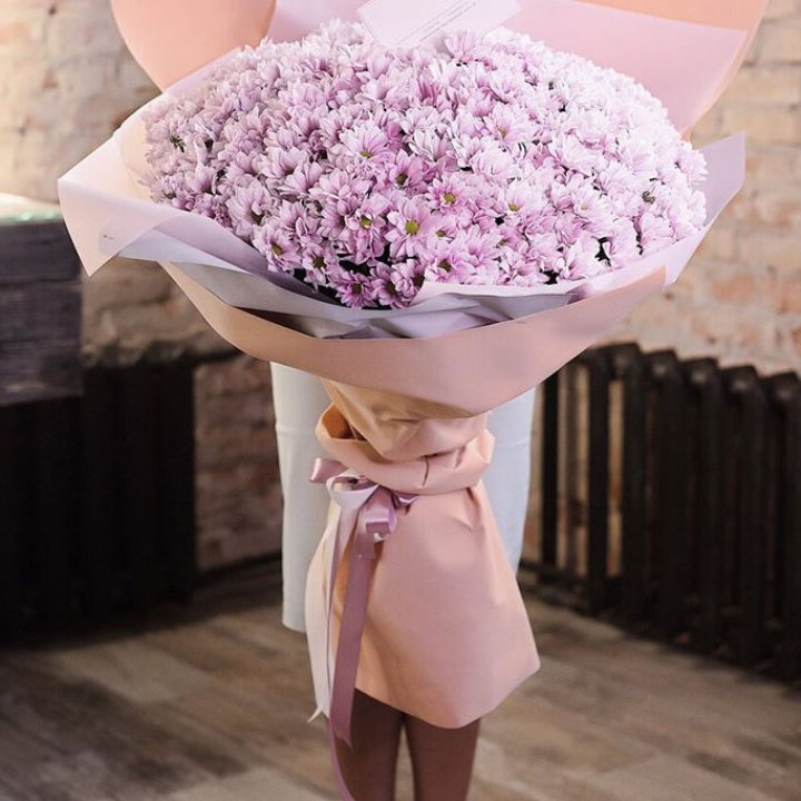 Облако хризантем №1 в Астрахани