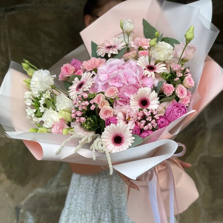 Авторский букет Пич в Астрахани