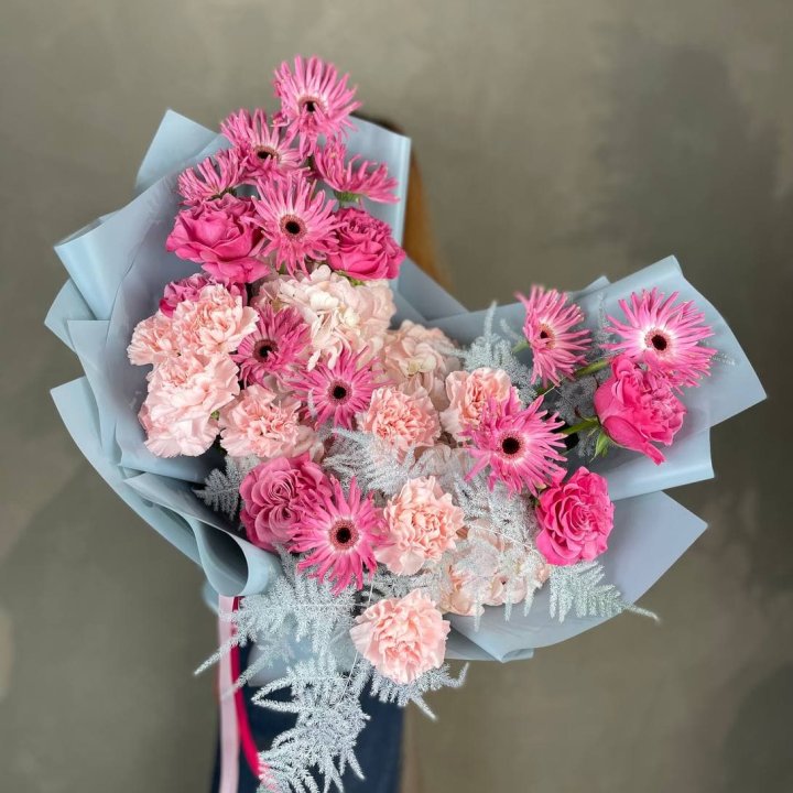 Дизайнерский букет "Свит хаер" в Астрахани