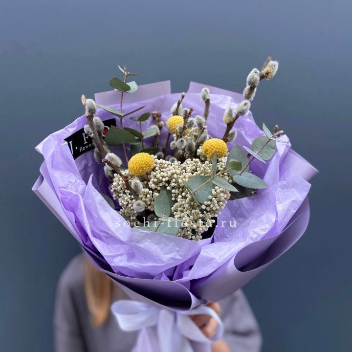 Букет с Вербой №1 в Астрахани