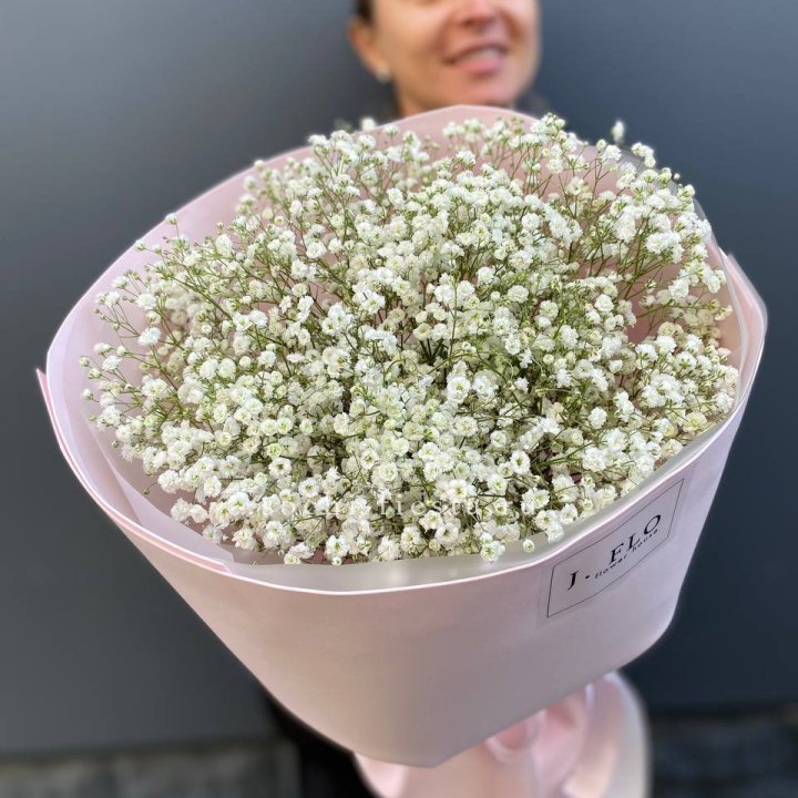 11 белых гипсофил в фоамиране в Астрахани