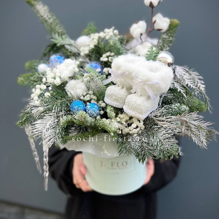 Новогодний бокс "Ботс блю" в Астрахани