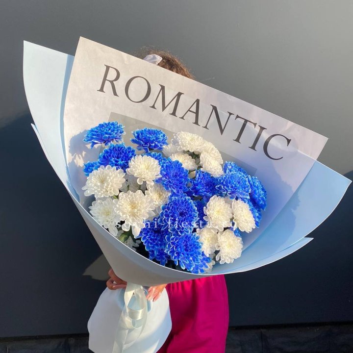 Букет кустовых хризантем  в Астрахани