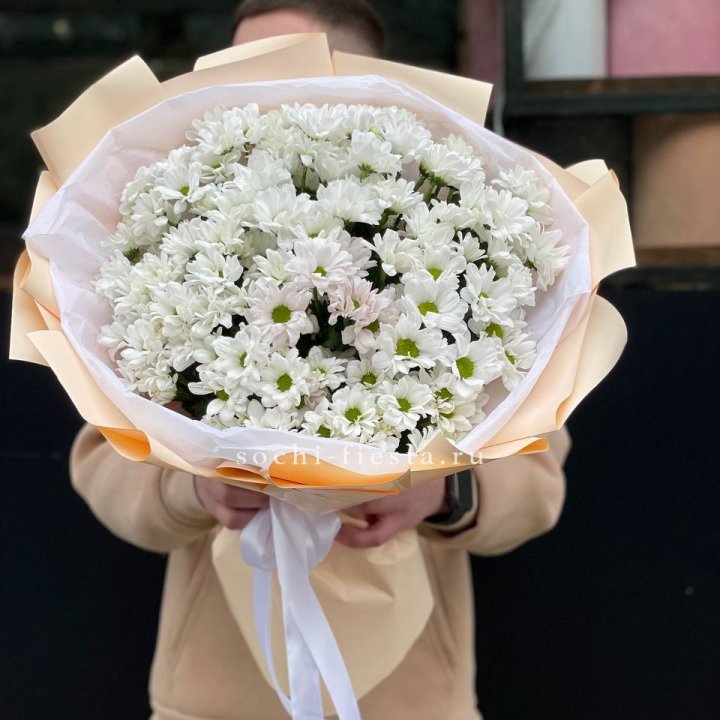  Букет хризантем в Астрахани