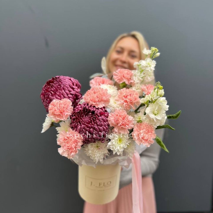 Цветочный бокс №4 в Астрахани