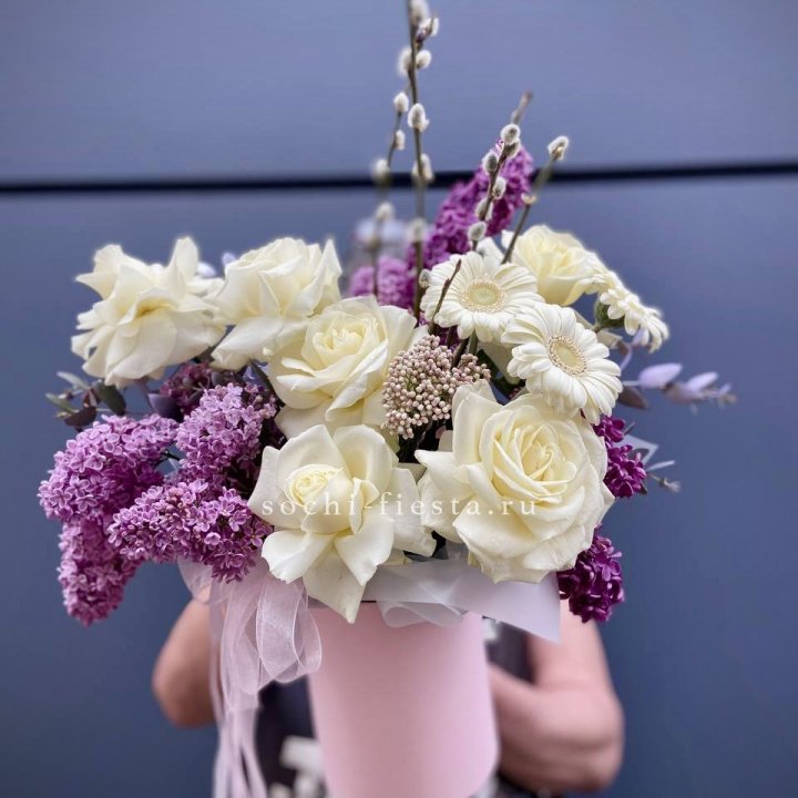 Цветочный бокс "Светлое Воскресенье" в Астрахани