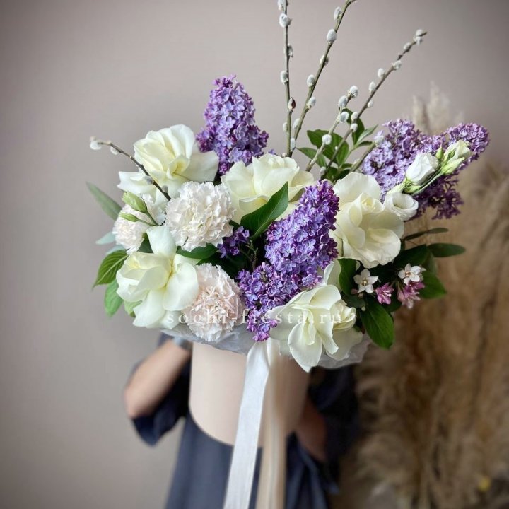 Цветочный бокс "Воскресенье" в Астрахани