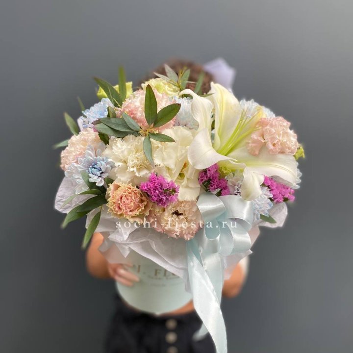 Дизайнерский цилиндр "Лилия" в Астрахани