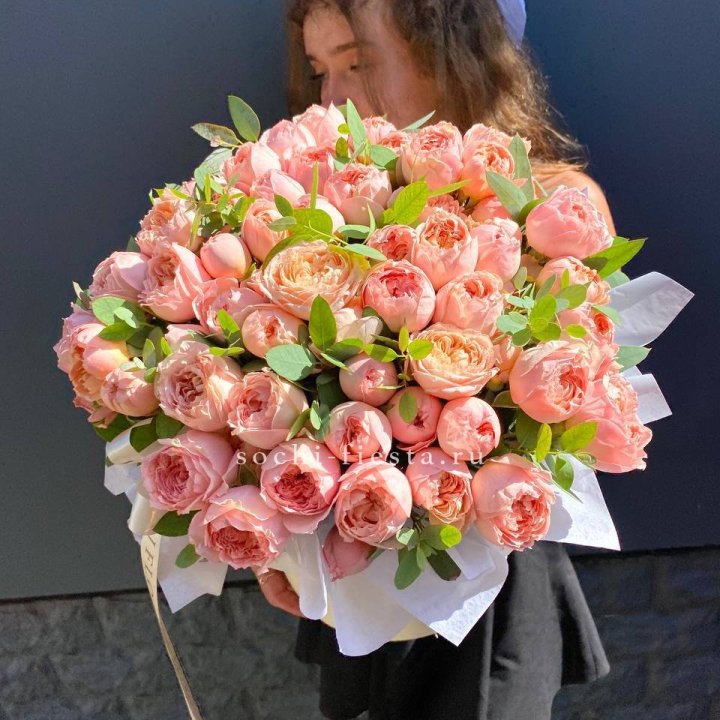 Коробка с цветами "Сиена" в Астрахани