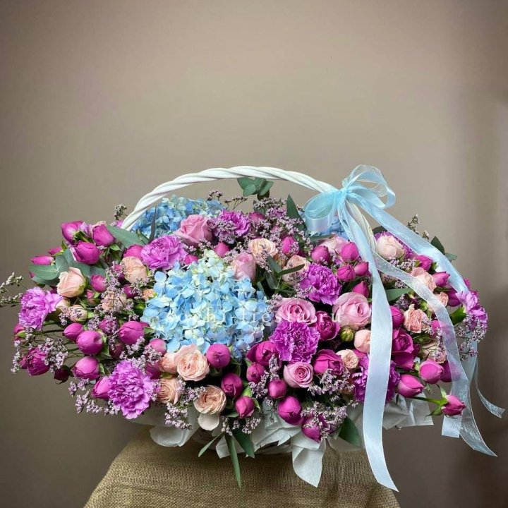 Авторская корзина "Лавандерия" в Астрахани