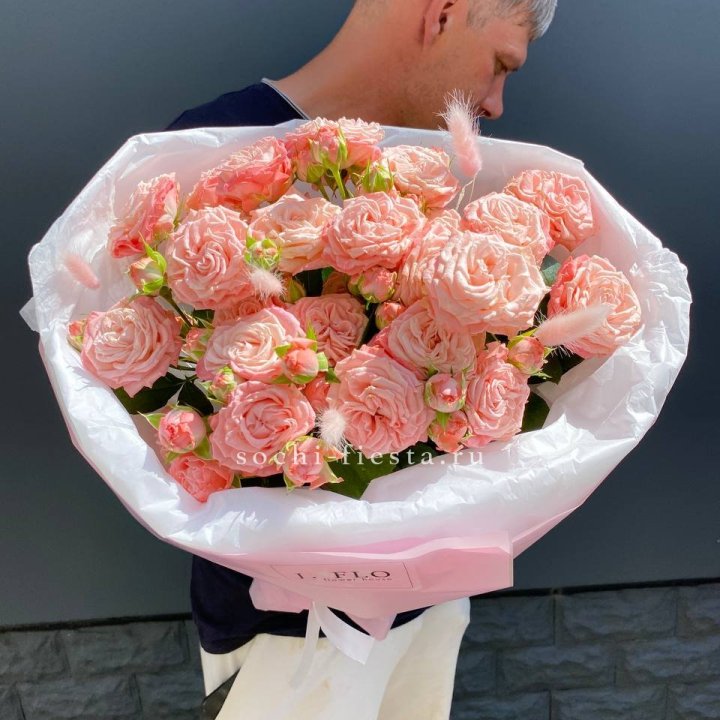 Пионовидные розы Мадам Бомбастик в Астрахани