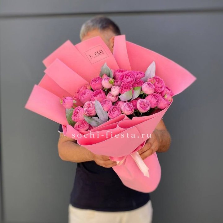 Пионовидные розы баблс №2 в Астрахани