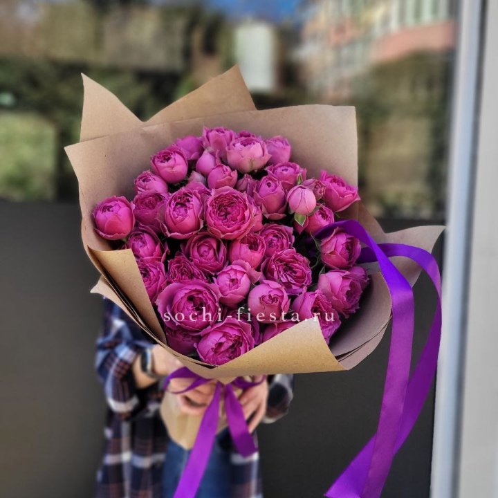 Букет с Мисти бабблс  в Астрахани