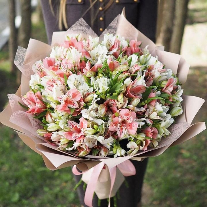 Букет альстромерий "ВАУ" в Астрахани