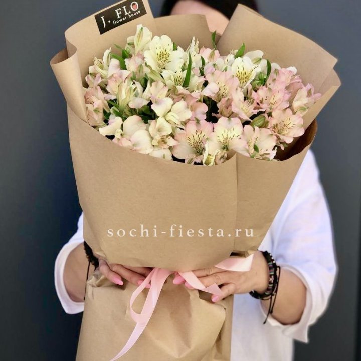 17  альстромерий в крафте в Астрахани