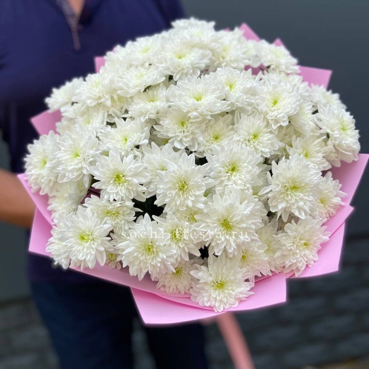  Букет 15 хризантем  в Астрахани