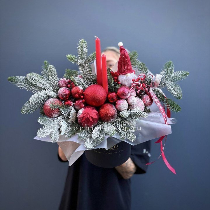 Композиция "Мери крисмас ред" в Астрахани