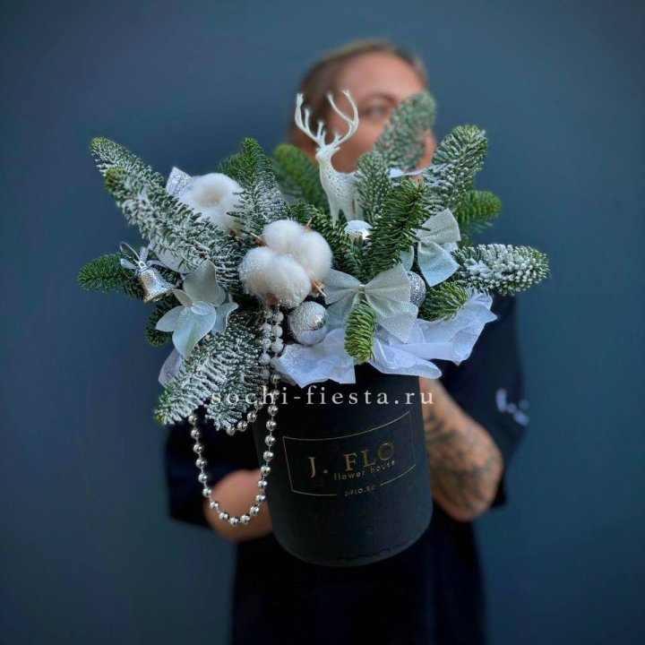 Композиция "Мери крисмас" в Астрахани