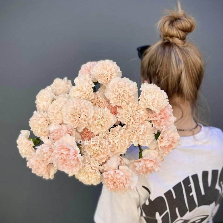 Охапка диантусов  в Астрахани