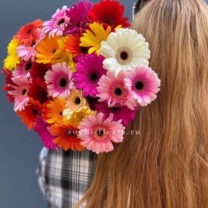 Охапка гербер  в Астрахани