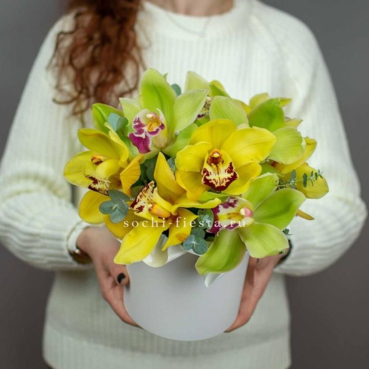 Бокс с орхидей №1 в Астрахани